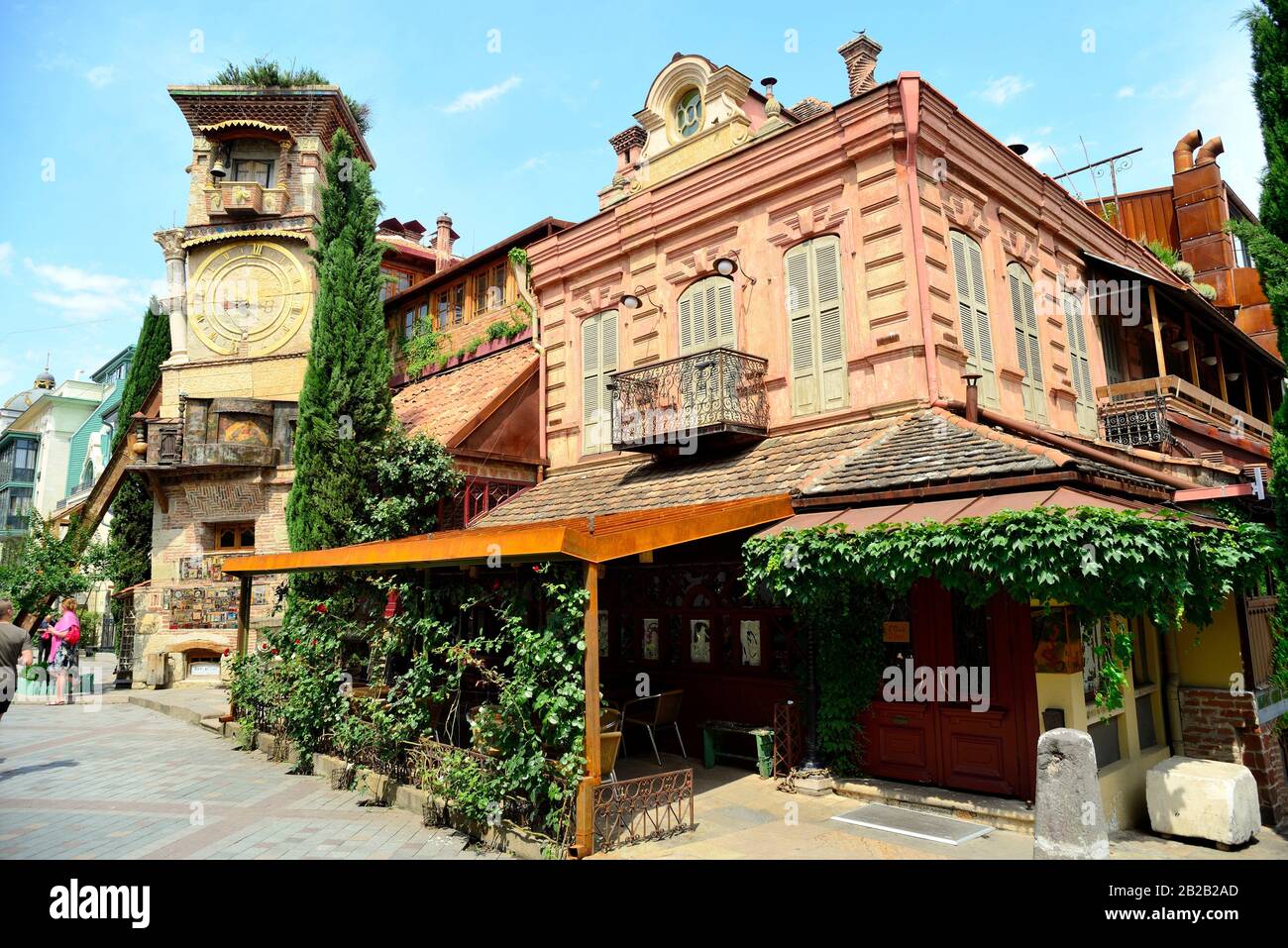 Puppets theatre in the old city of Tbilisi, Stock Photo Alamy