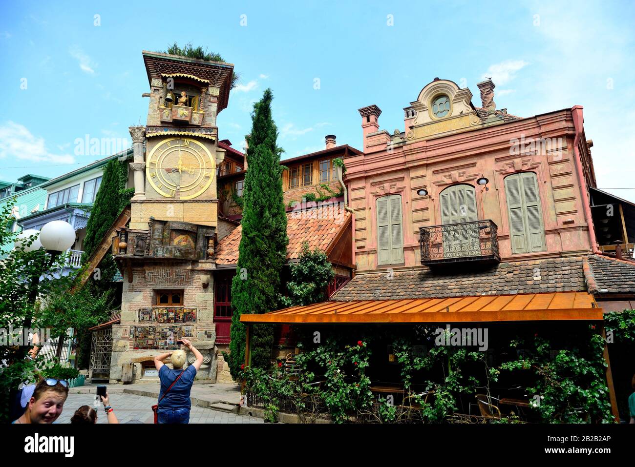 Puppets theatre in the old city of Tbilisi, Stock Photo Alamy