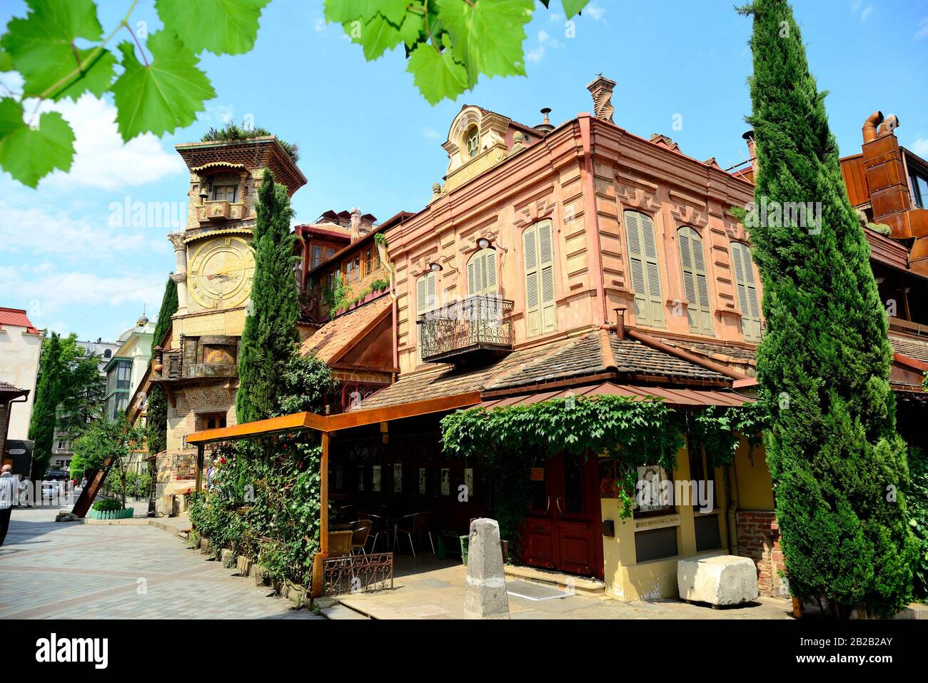 Puppets theatre in the old city of Tbilisi, Stock Photo Alamy