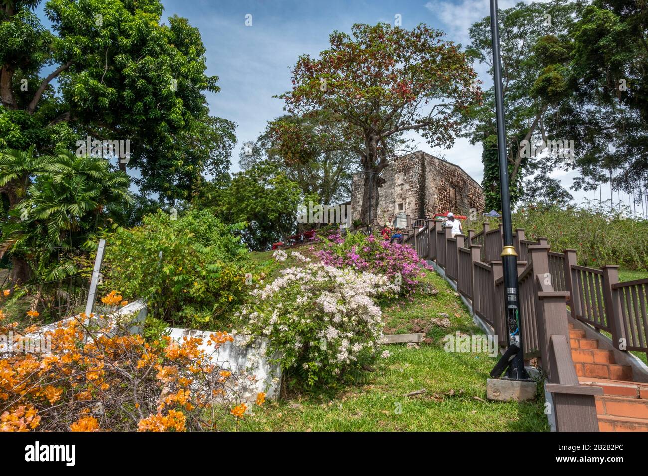 St Paul S Church In Malacca Malaysia That Was Originally Built In 1521 Making It The Oldest Church Building In Malaysia And Southeast Asia Stock Photo Alamy