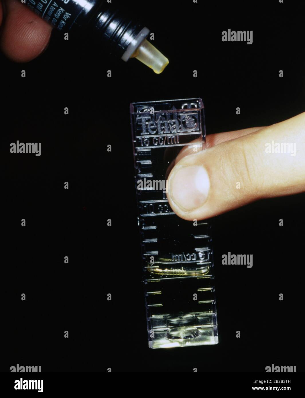 Aquarium pH test Stock Photo Alamy