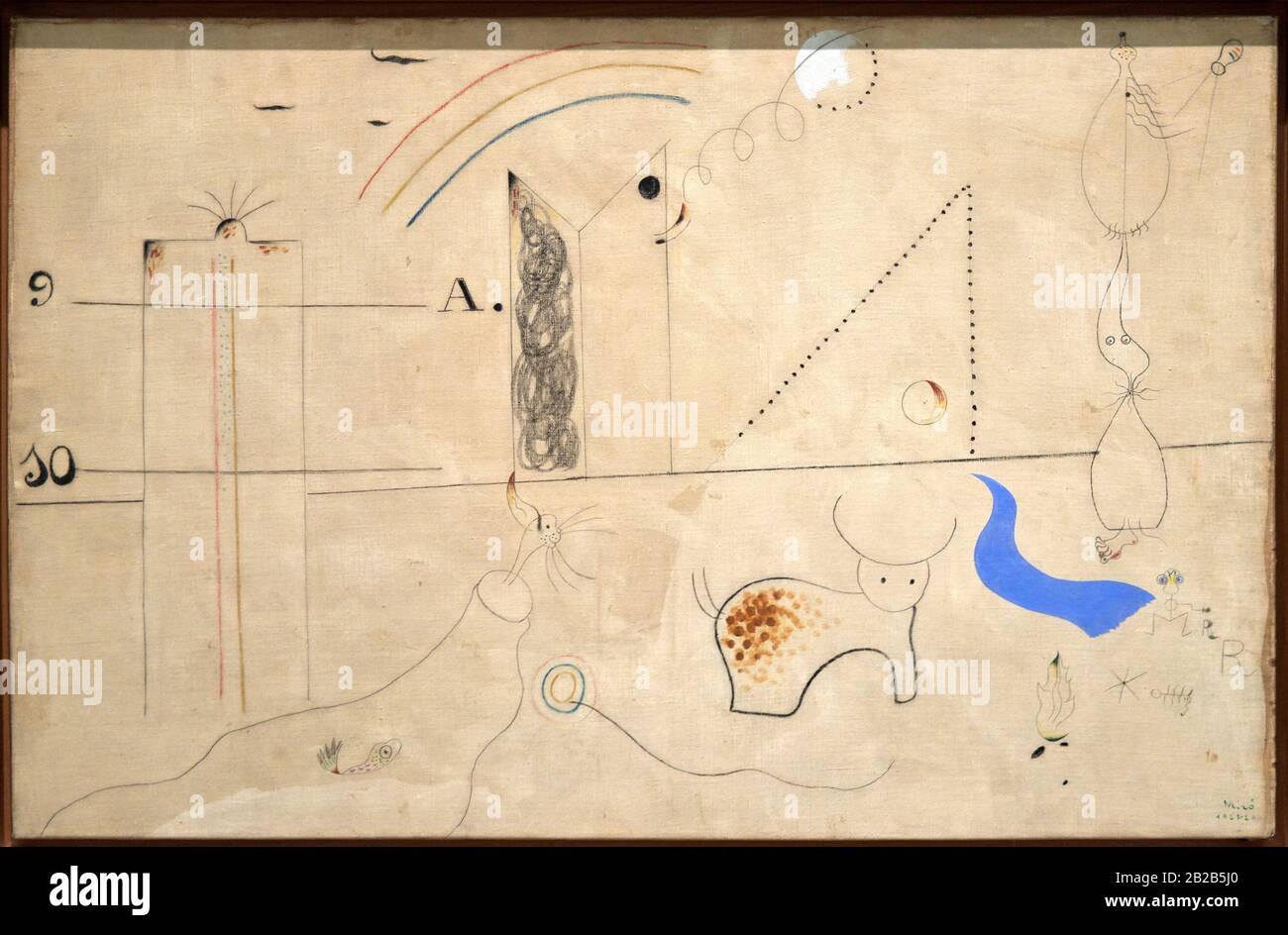 '''Pastoral'', 1923-1924, Joan Miró (1893-1983) Stock Photo