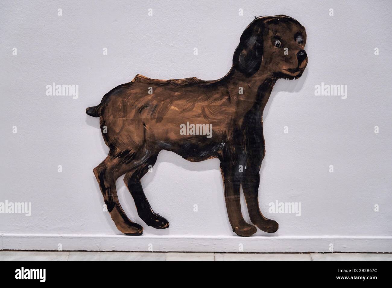 '''Lidl-Dog'', 1969, Jörg Immendorff (1945-2007) Stock Photo