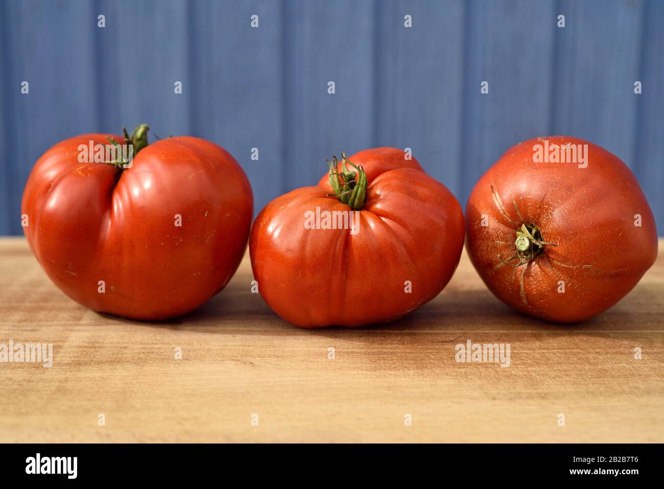 Coeur De Boeuf Tomatoes France Europe Stock Photo Alamy
