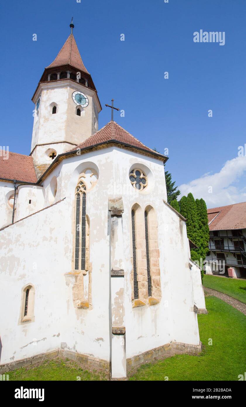 Prejmer Fortified Church,1212, UNESCO World Heritage Site, Prejmer, Brasov County, Romania Stock Photo