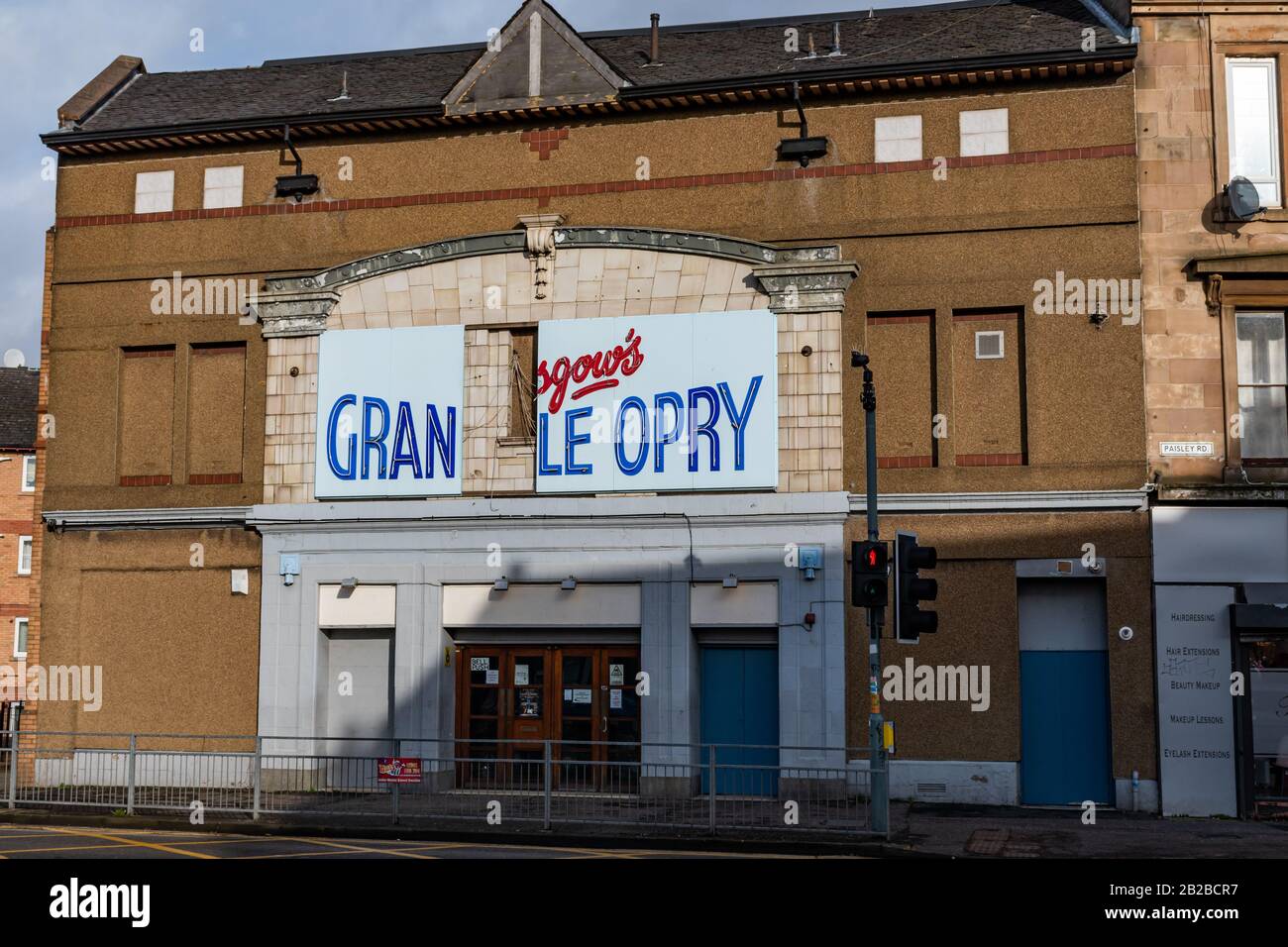 Glasgow's Grand Ole Opry on Paisley Road West, Kinning Park, Glasgow, Scotland Stock Photo