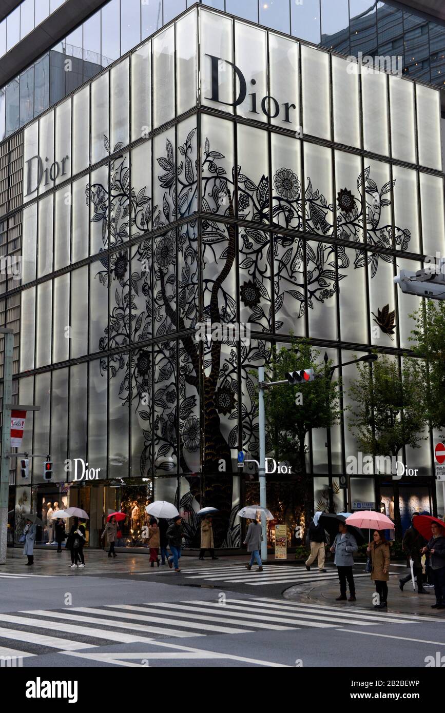 Dior store, Ginza,Tokyo,Honshu,Japan,Asia Stock Photo - Alamy