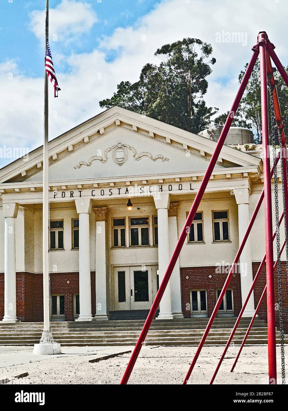 Port Costa, California School House. No longer a school the building is