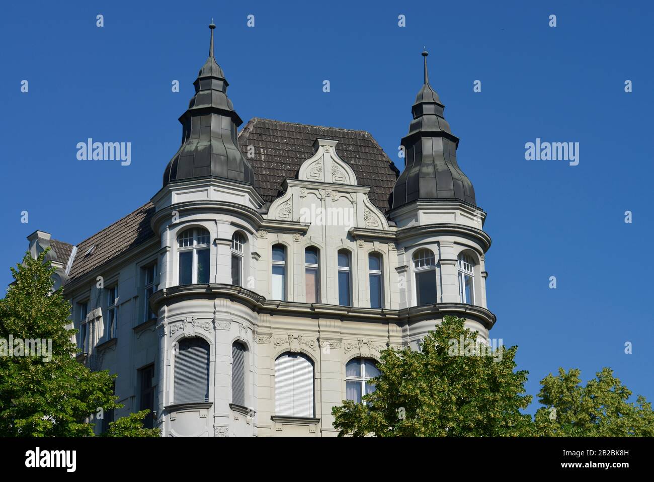 Altbau, Uhlandstrasse, Wilmersdorf, Berlin, Deutschland Stock Photo