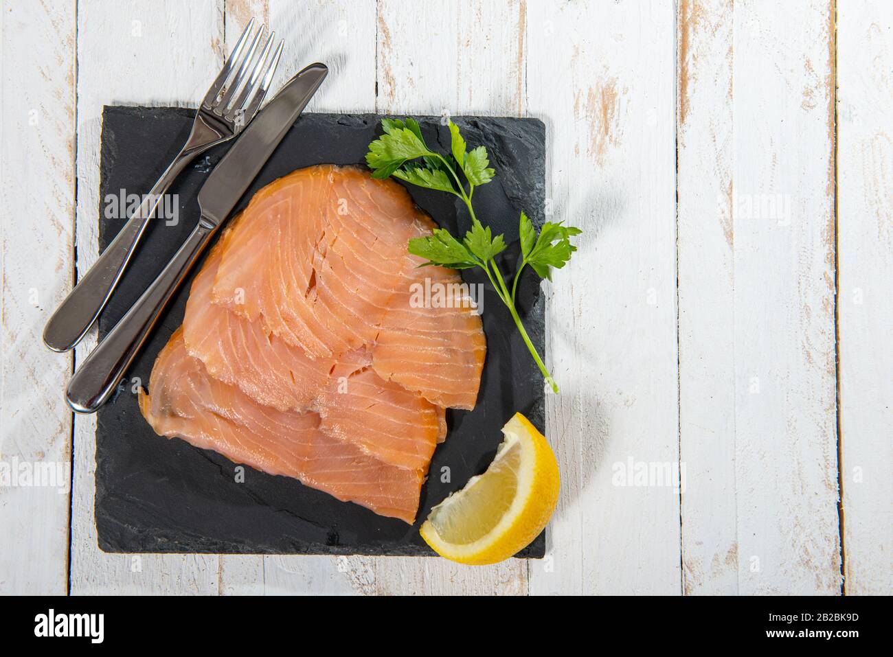 the delicious cooked salmon fish fillets Stock Photo - Alamy