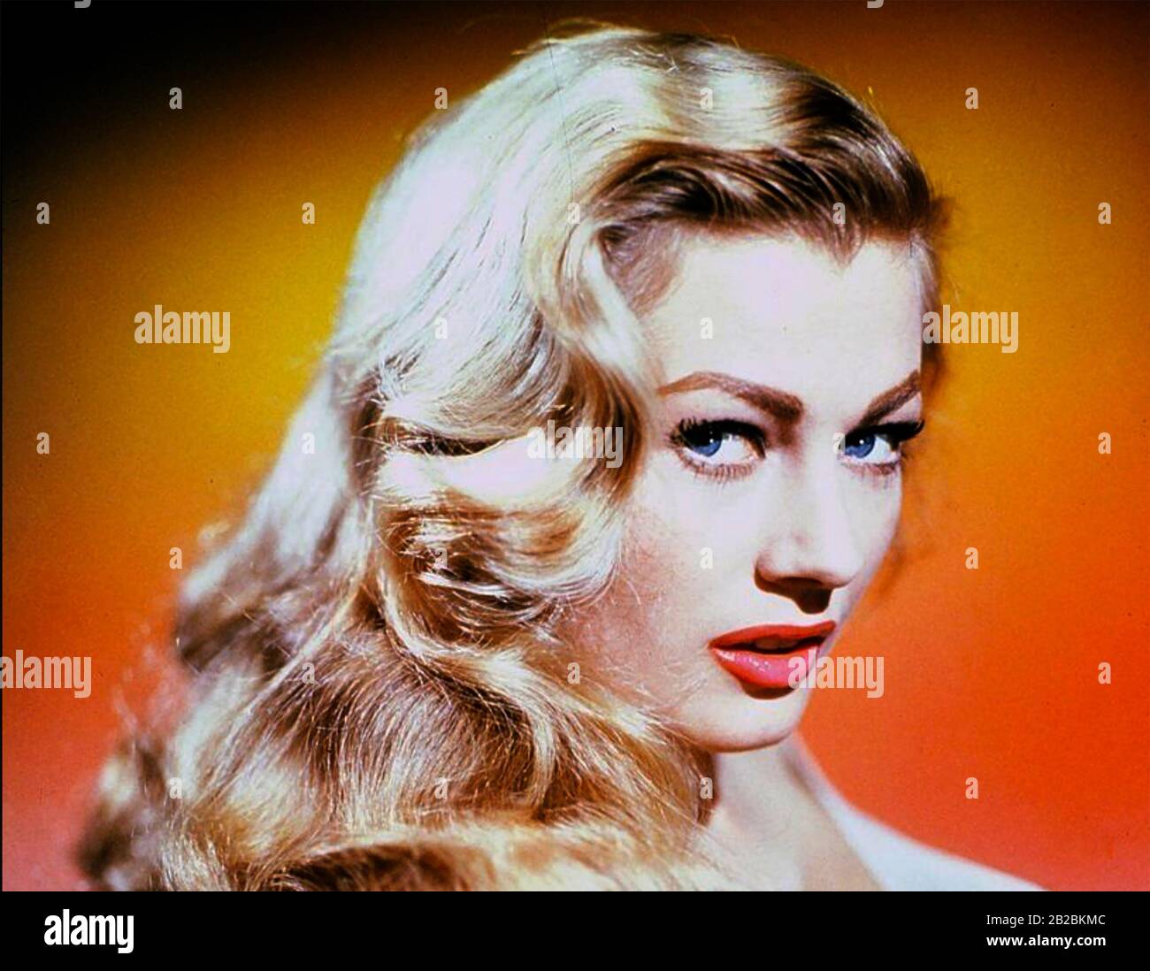 ANITA EKBERG (1931-2015) Swedish film actress about 1960 Stock Photo