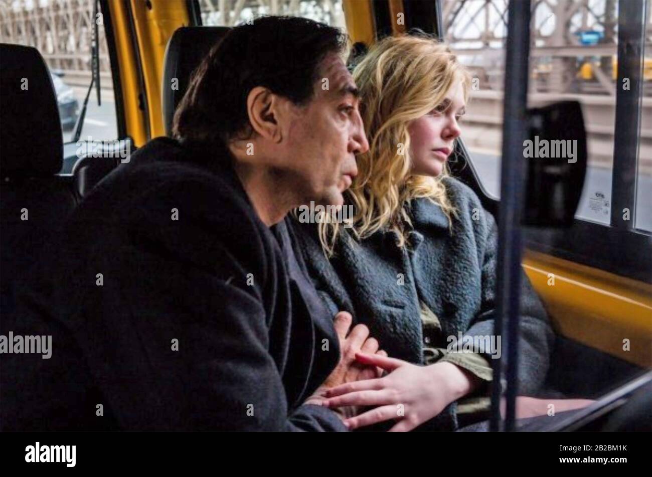 THE ROADS NOT TAKEN 2020 Adventure Pictures film with Elle Fanning and Javier Bardem Stock Photo