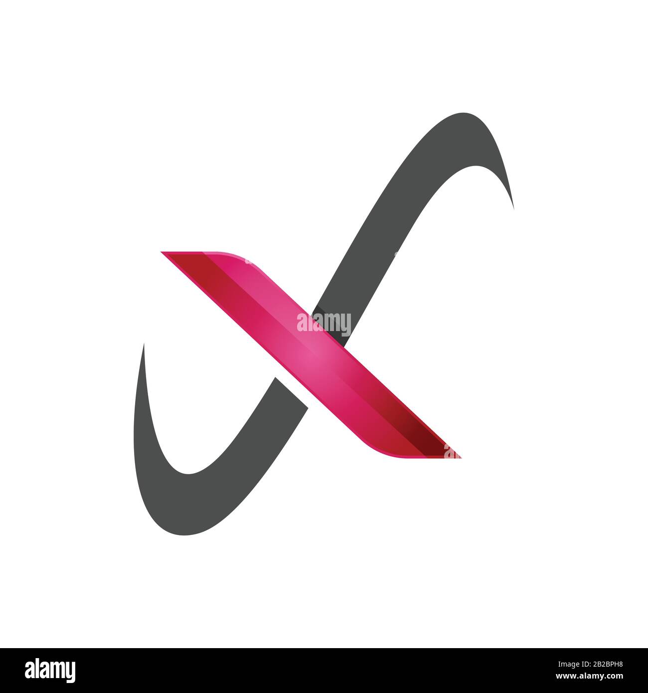 Initial letter X logo design template. Business corporate letter X logo design image Stock Vector