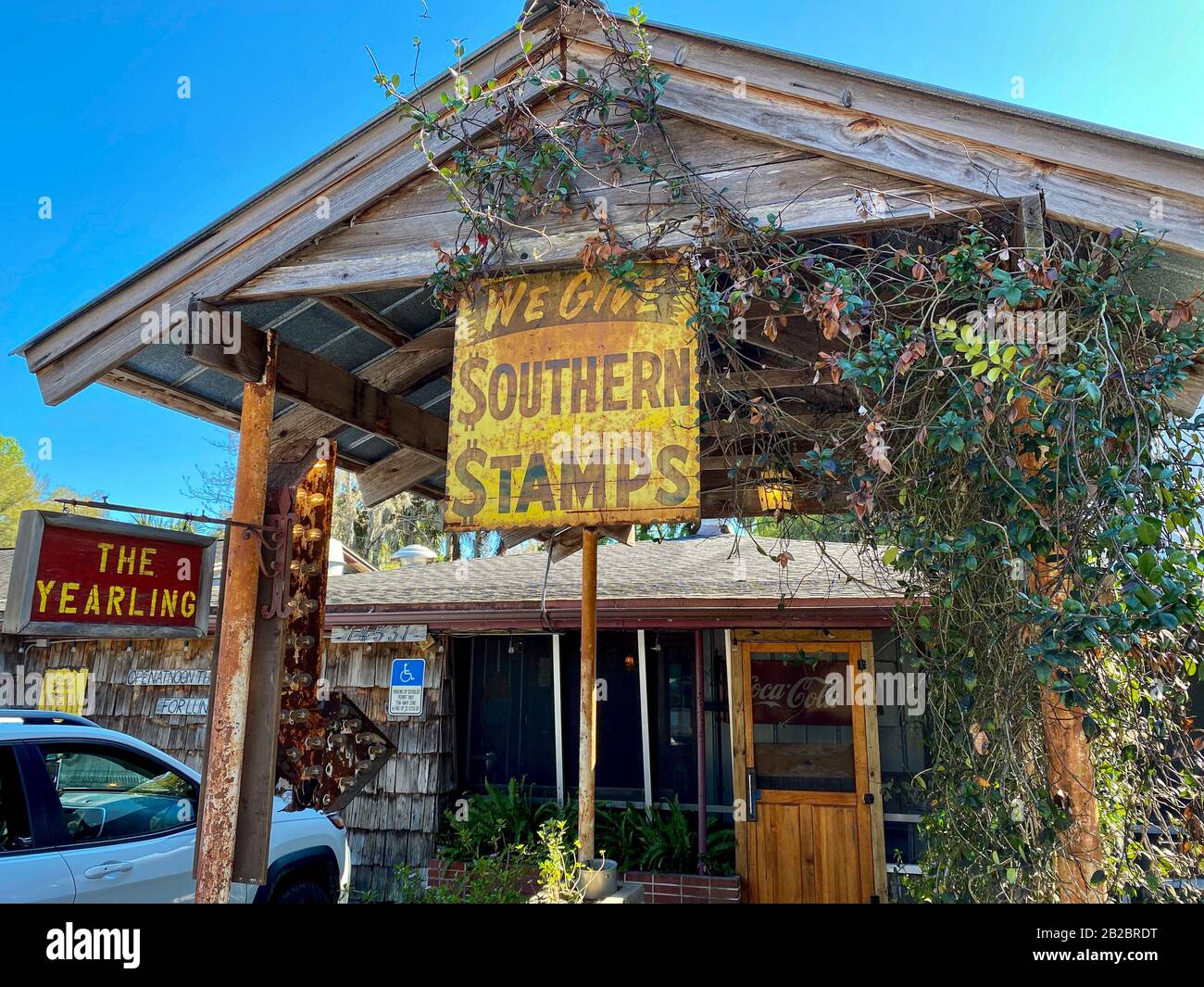 The yearling restaurant in cross creek hires stock photography and