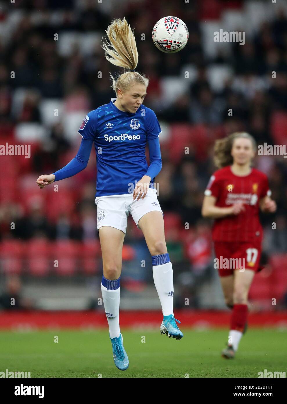 Everton Women S Esme Morgan During The Fa Women S Super League Match At Anfield Liverpool Stock Photo Alamy