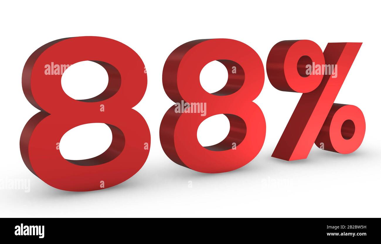 3d number 88 hi res stock photography and images Alamy