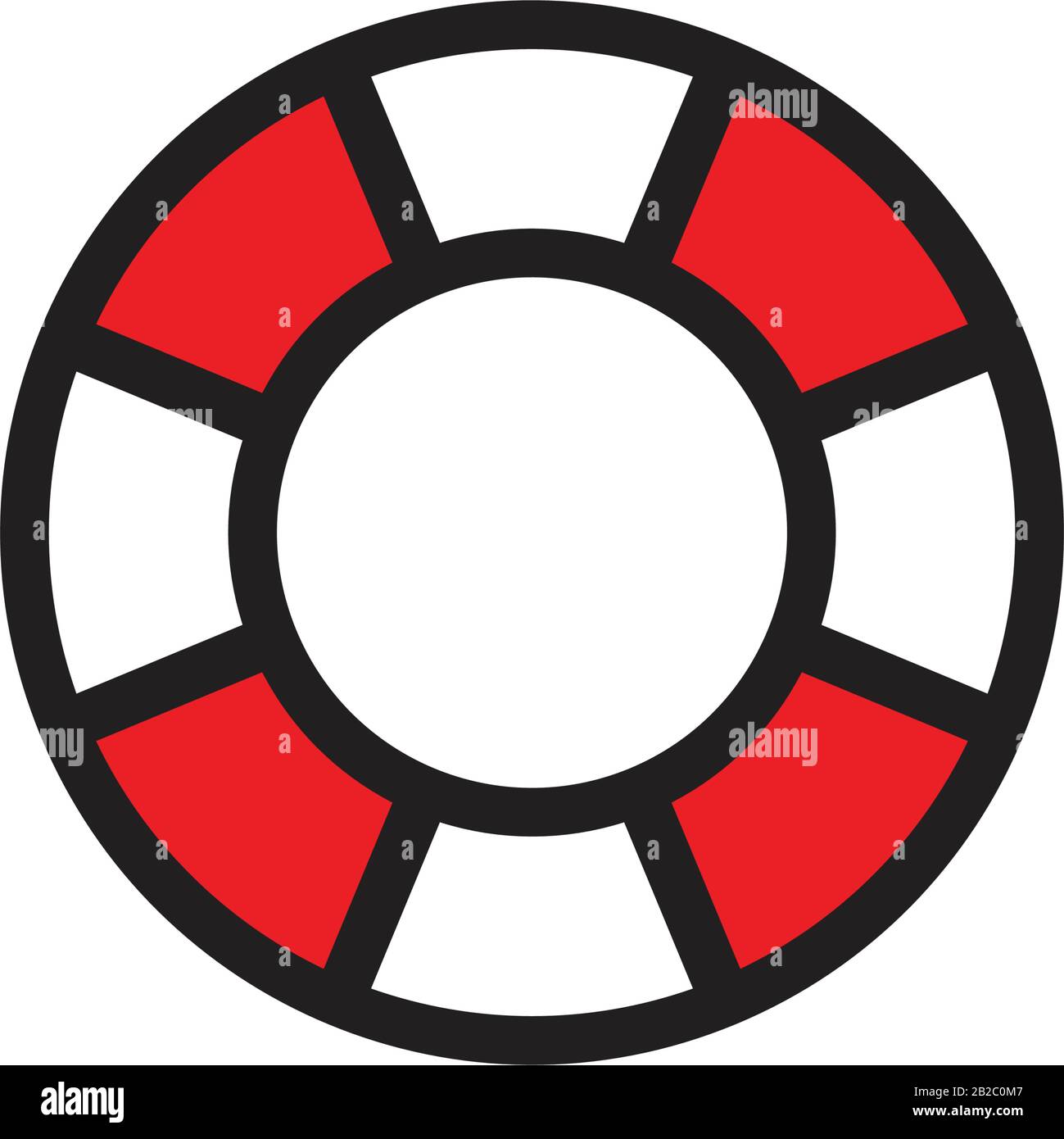 life preserver icon template black color editable. Bow and arrow icon