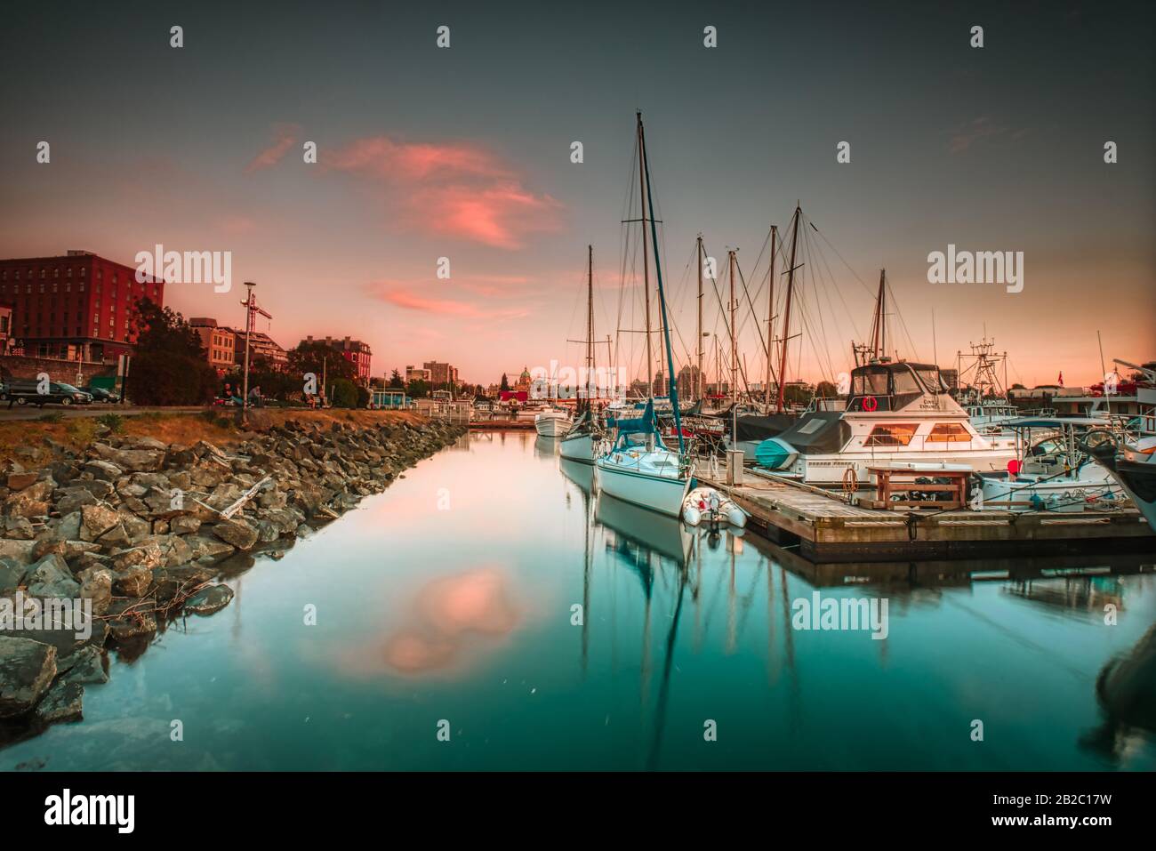 Downtown victoria island canada hi-res stock photography and images - Alamy
