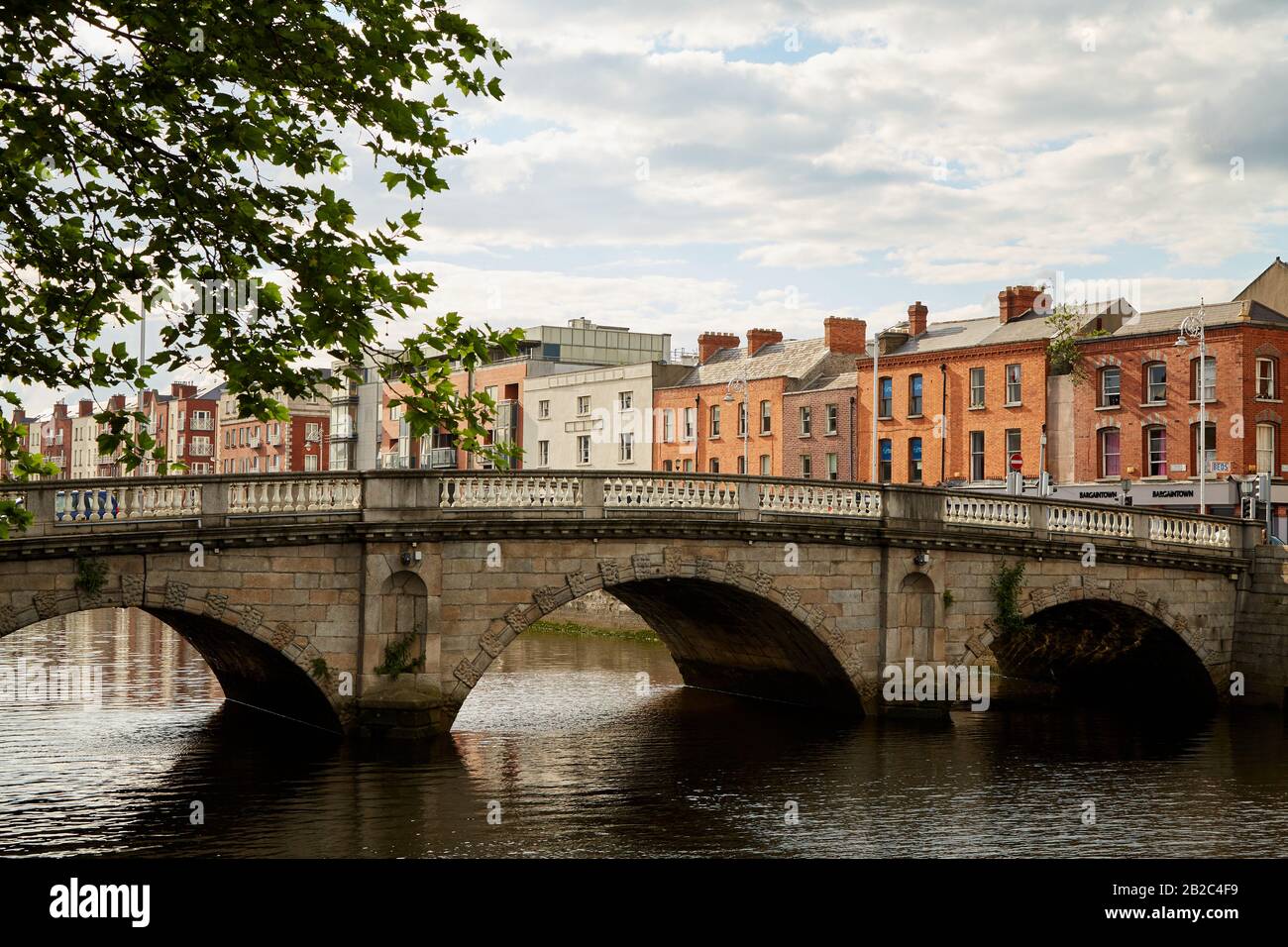 The city of Dublin, Ireland Stock Photo