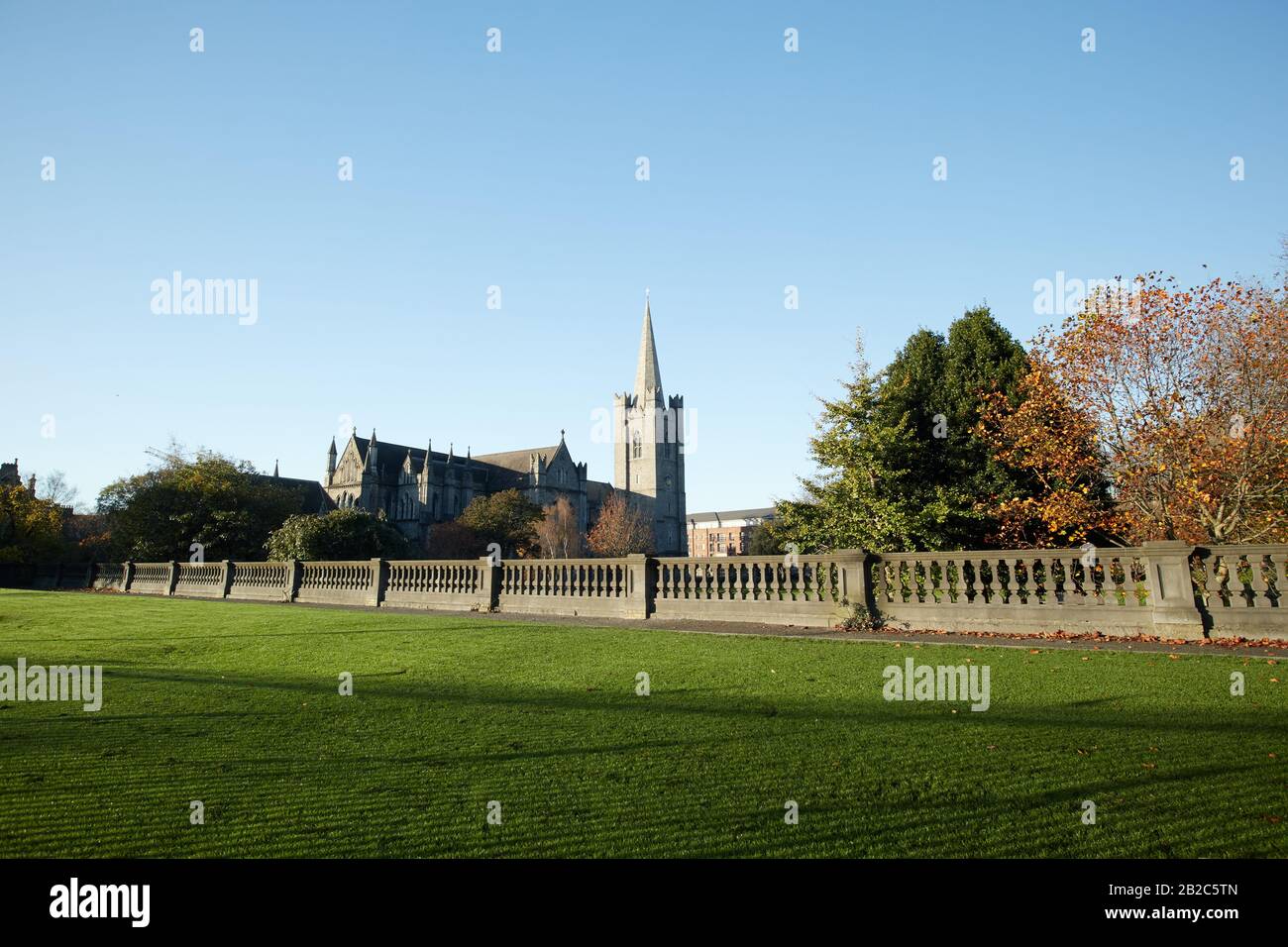 The city of Dublin, Ireland Stock Photo