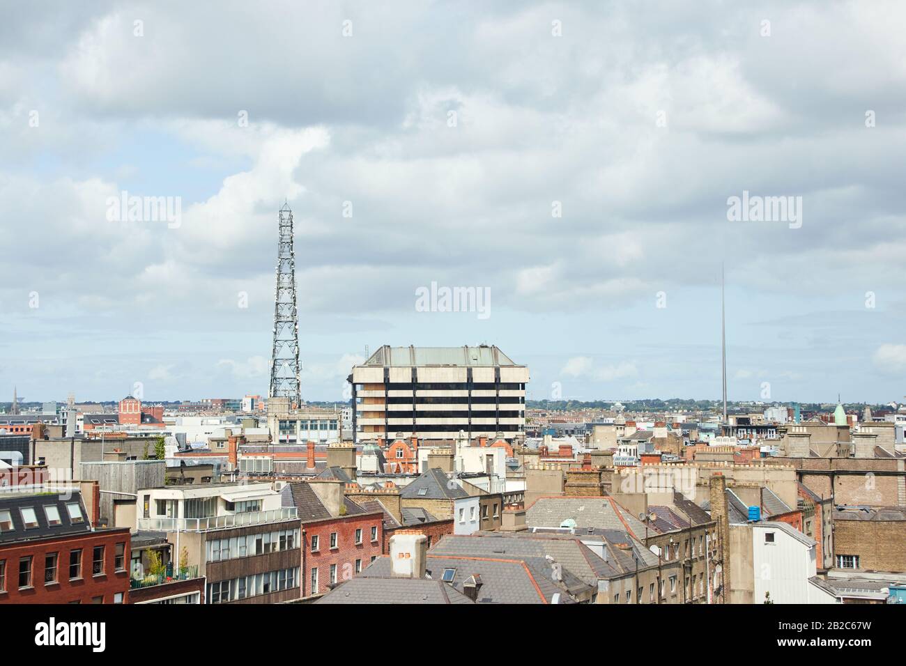 The city of Dublin, Ireland Stock Photo