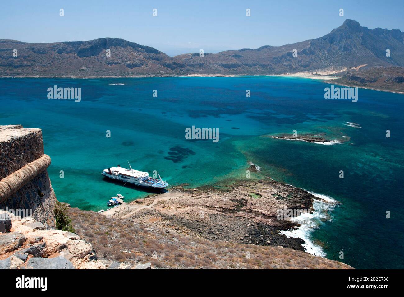 Balos Beach Crete Grece Stock Photo Alamy Balos Beach Crete Grece Stock Photo Alamy