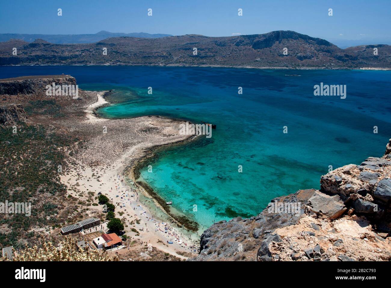 Balos Beach Crete Grece Stock Photo Alamy Balos Beach Crete Grece Stock Photo Alamy