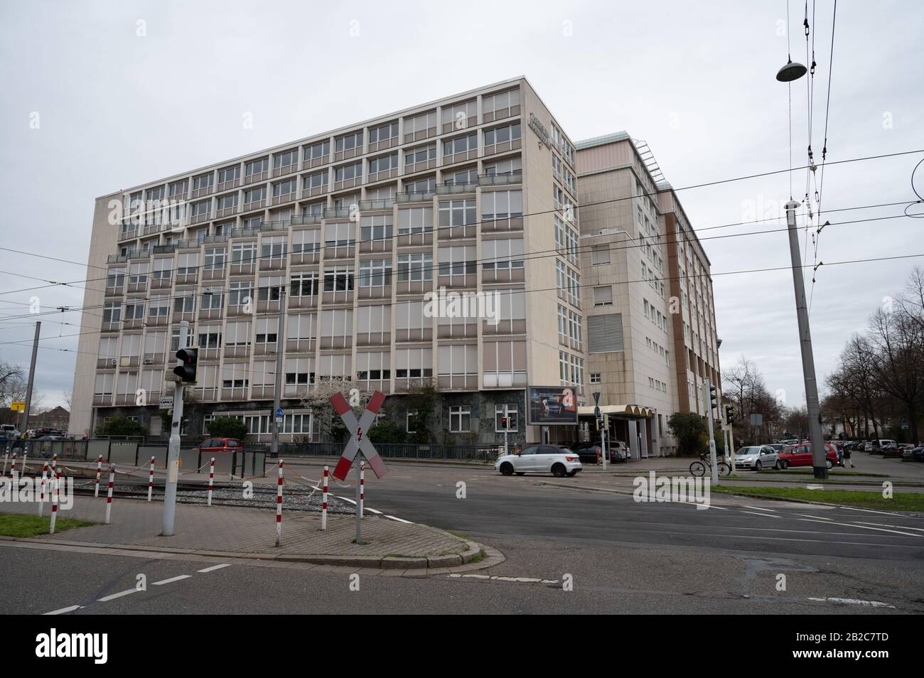 Gesundheit, Deutschland, Mannheim, Oststadt, Theresien Krankenhaus. Das Sozialministerium Baden-Würtemberg meldet Coronavirus Stock Photo