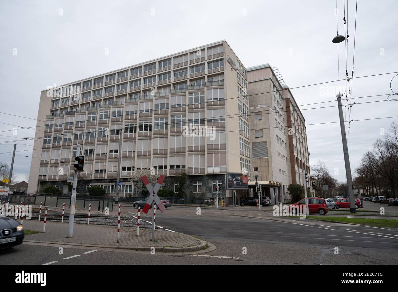 Gesundheit, Deutschland, Mannheim, Oststadt, Theresien Krankenhaus. Das Sozialministerium Baden-Würtemberg meldet Coronavirus Stock Photo