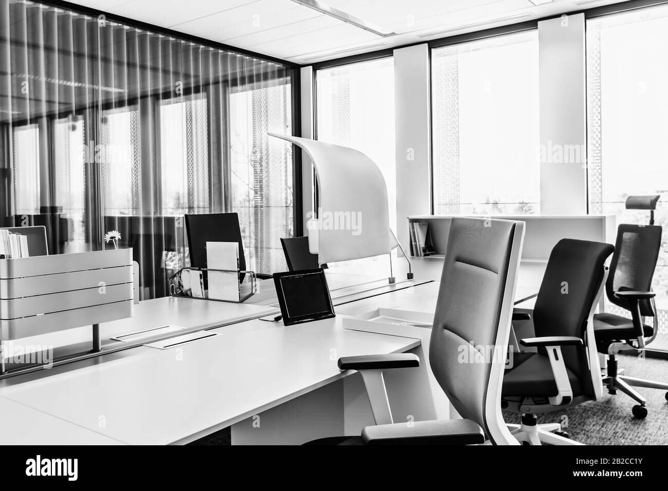 Photo of modern office Stock Photo Alamy