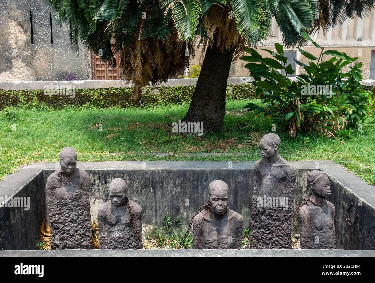 Image From The Former Slave Market Museum In Zanzibar City And Stone Town The Main City On The