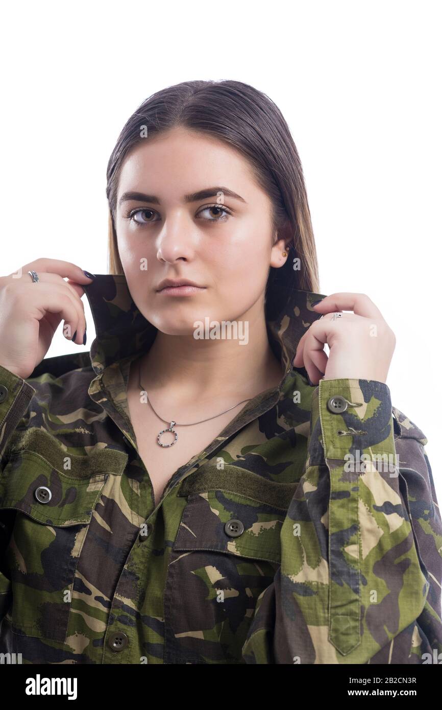 pretty women in the army