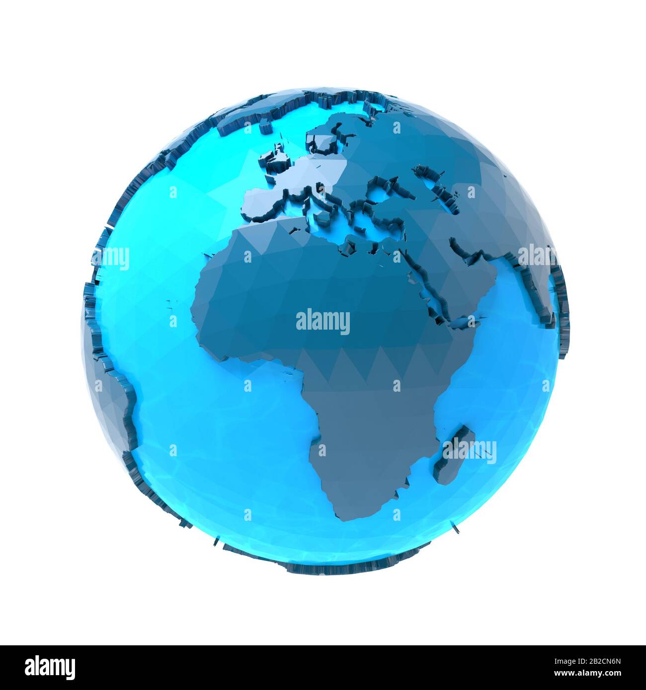 3D rendering modern planisphere Stock Photo