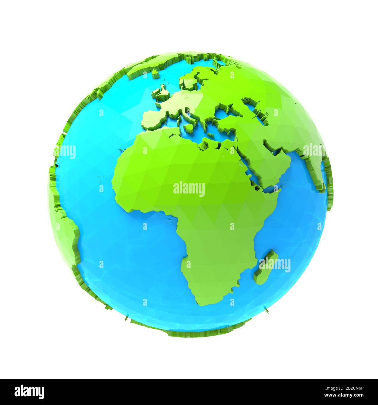 3D rendering modern planisphere Stock Photo