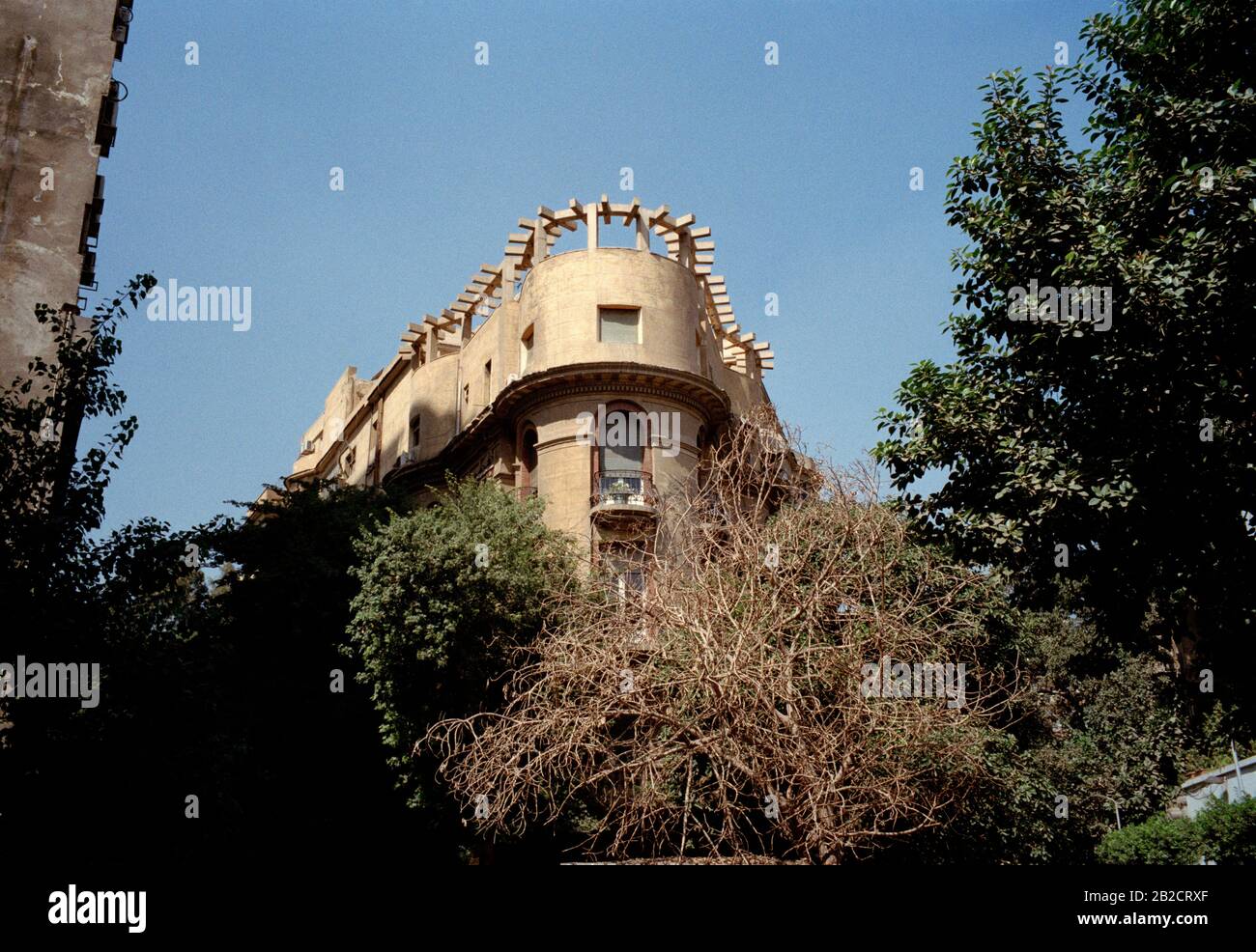 Travel Photography Apartment building in Garden City district Cairo