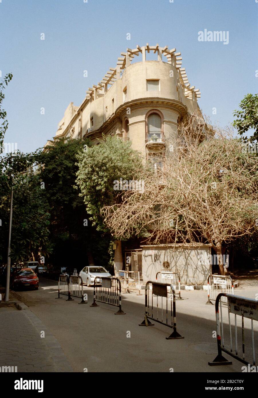 Travel Photography Apartment building in Garden City district Cairo