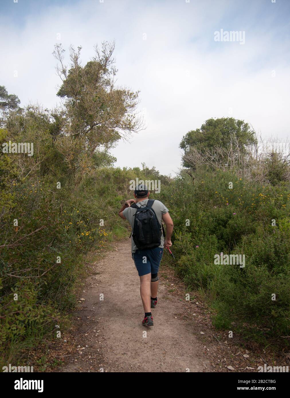 Hiking in spring hi-res stock photography and images - Alamy