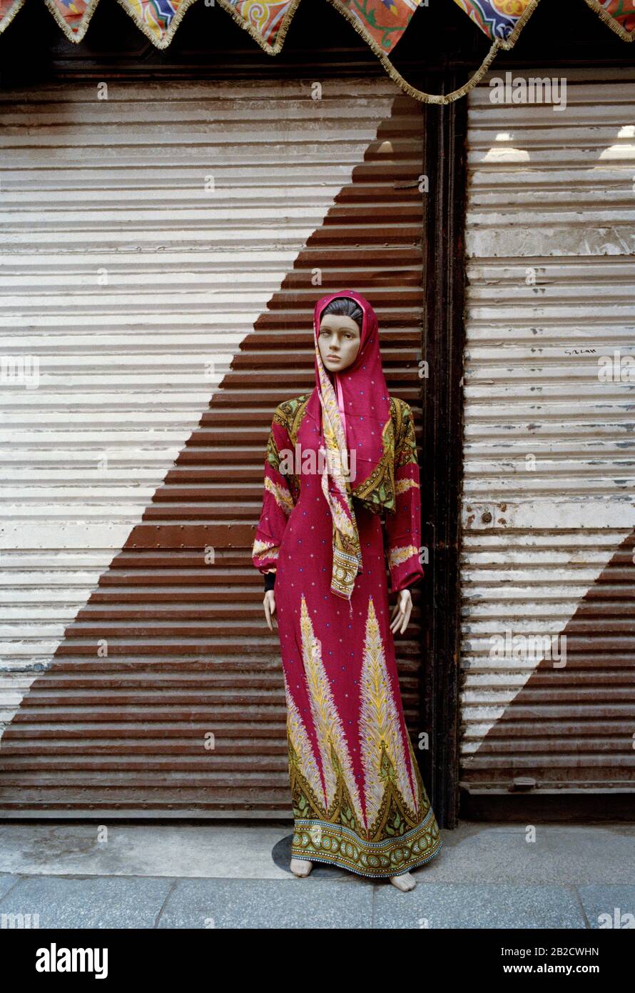 Travel Photography Mannequin in Islamic Cairo district of the city of