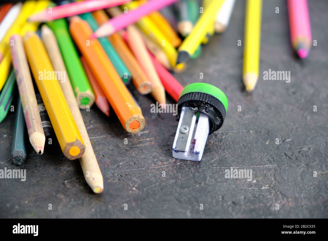 Colored pencil hi-res stock photography and images - Alamy