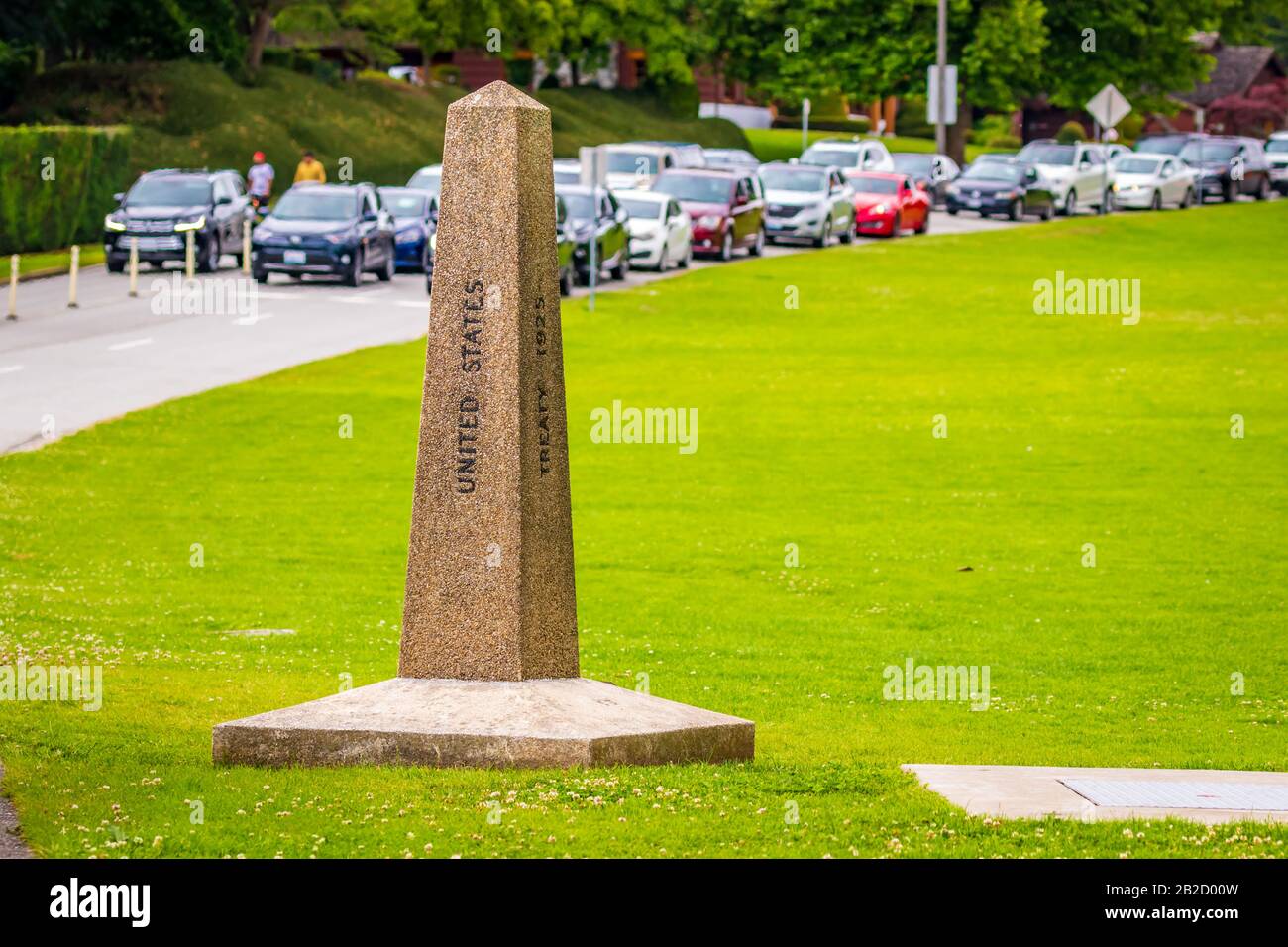 Canada and united states border hires stock photography and images Alamy