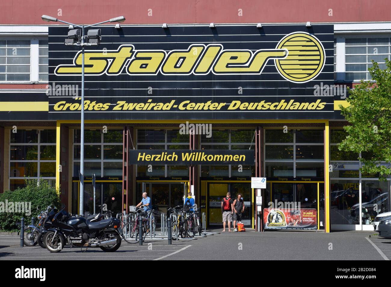 Stadler, Zweiradhandlung, Koenigin-Elisabeth-Strasse, Westend, Charlottenburg, Berlin, Deutschland Stock Photo