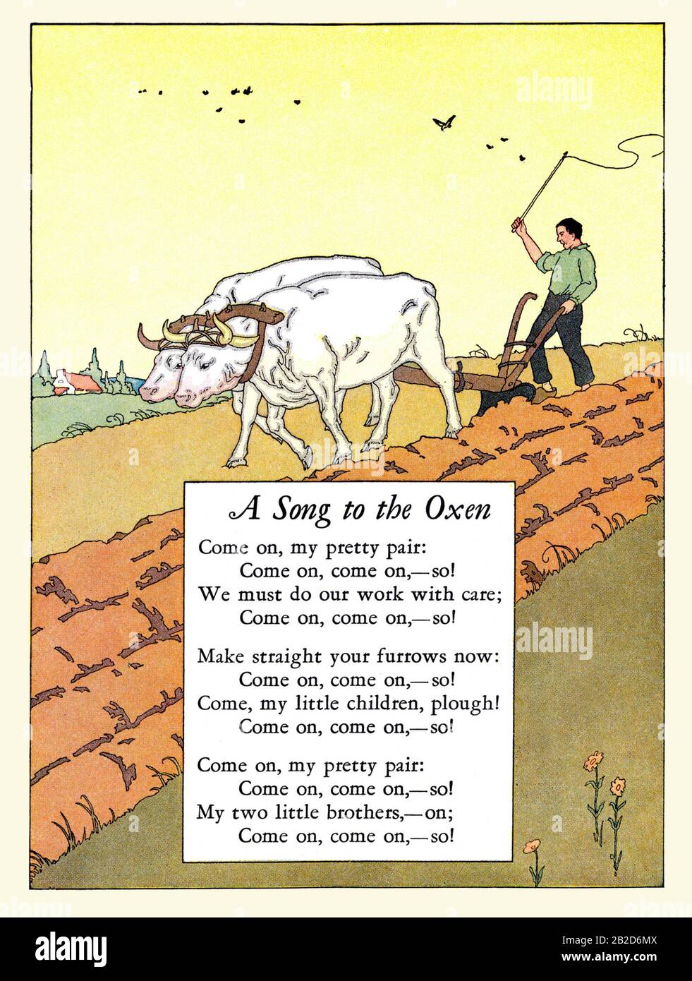 A Song to the Oxen Stock Photo