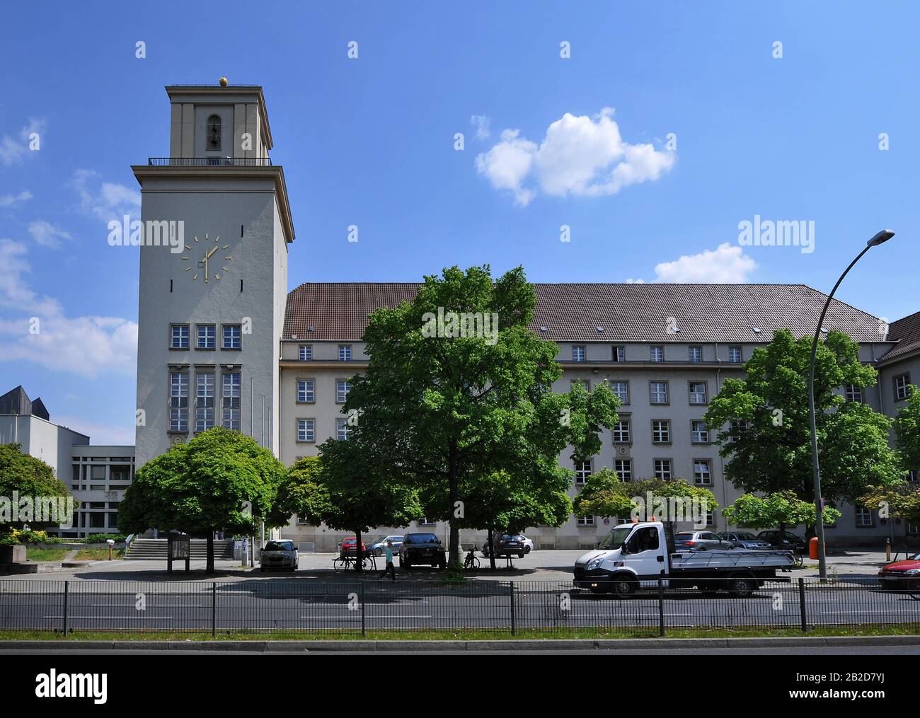 Rathaus Tempelhof, Tempelhofer Damm, Tempelhof, Berlin, Deutschland Stock Photo