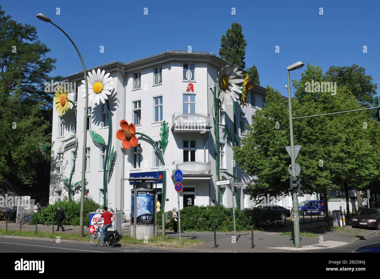 Aerztehaus, Elsenstrasse, Treptow, Berlin, Deutschland Stock Photo