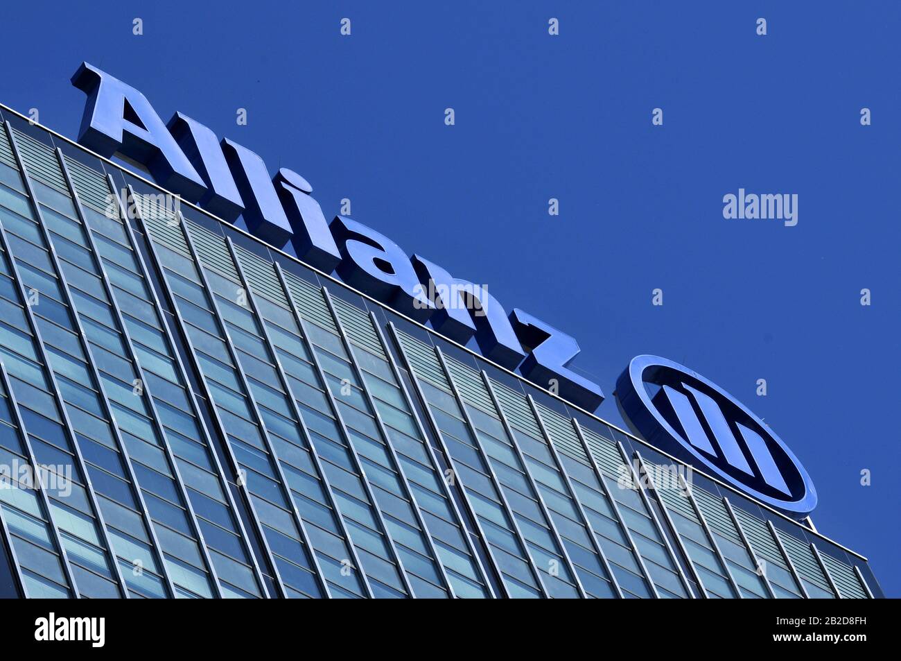 Allianz Versicherung, Treptowers, Treptow, Berlin, Deutschland Stock Photo