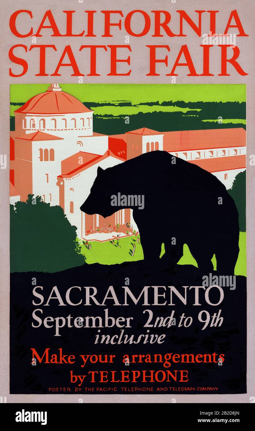 1932 California State Fair, Sacramento Stock Photo Alamy