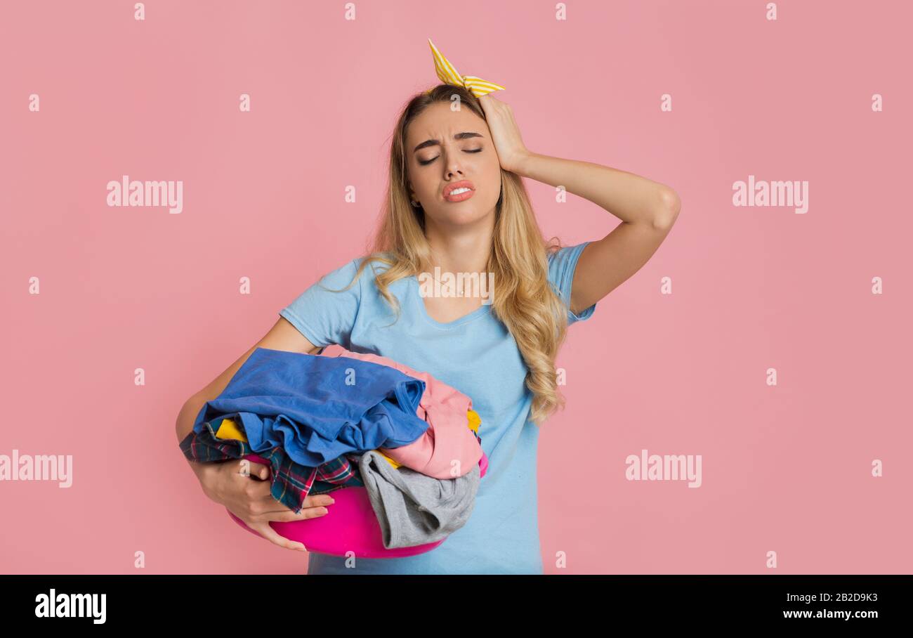 Hand washing clothes woman hi-res stock photography and images - Alamy