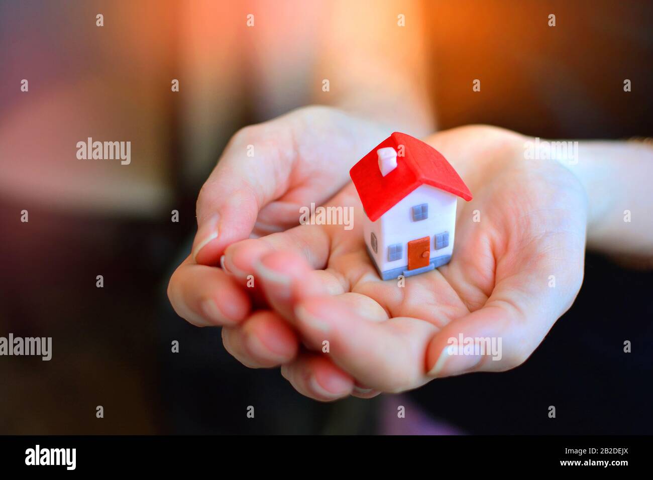 Buying your own home concept Stock Photo