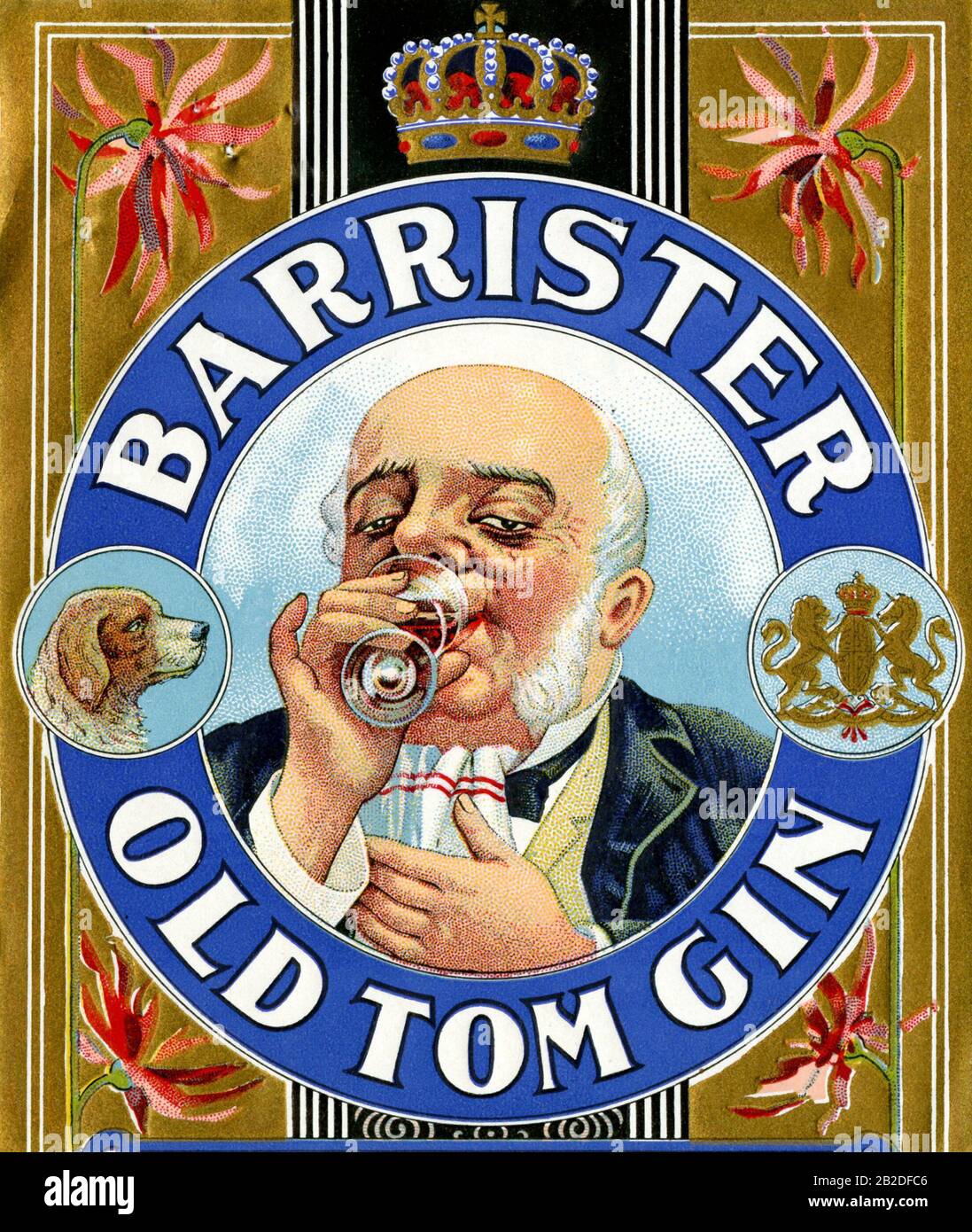 Barrister Old Tom Gin Stock - Alamy