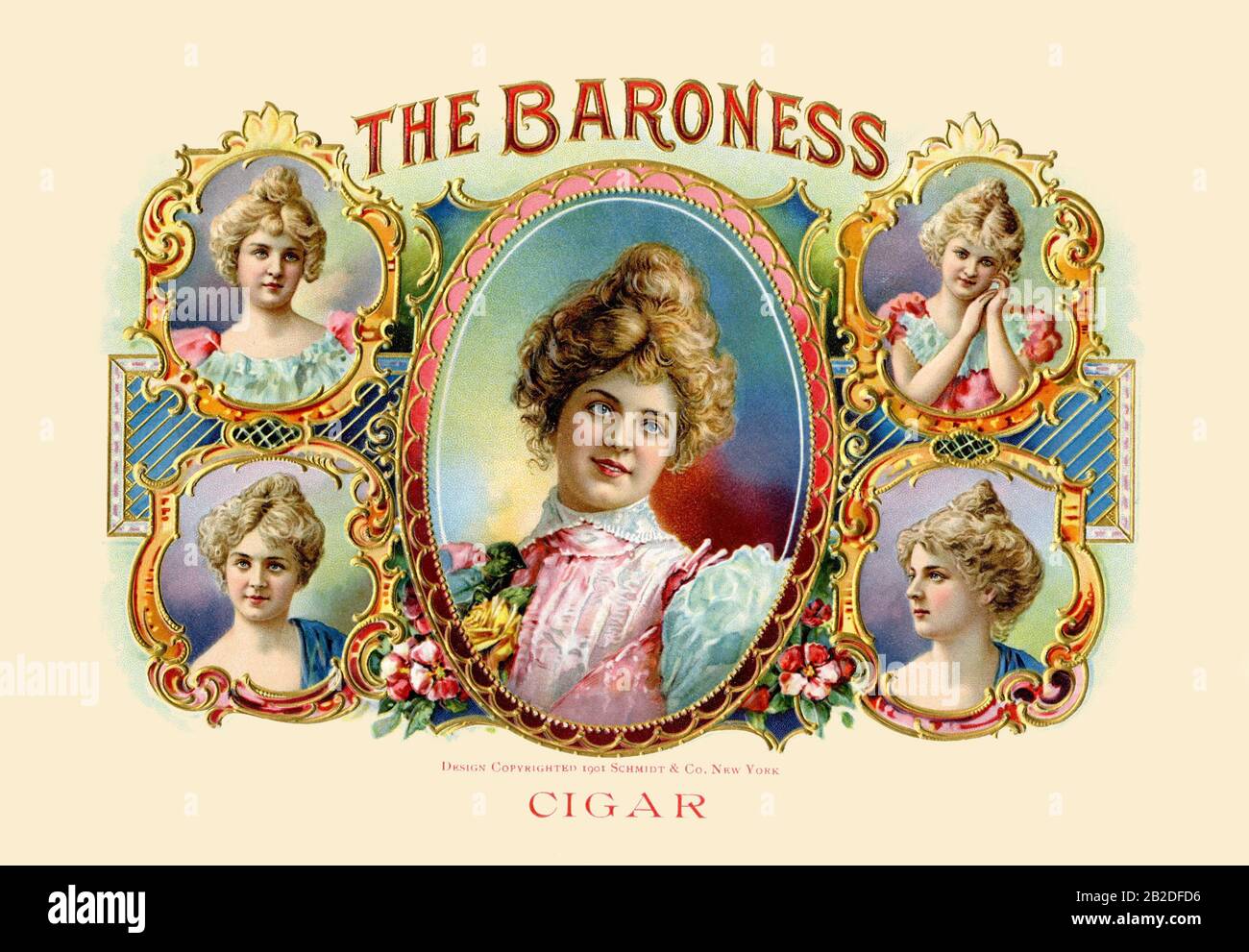 The Baroness Cigars Stock Photo - Alamy